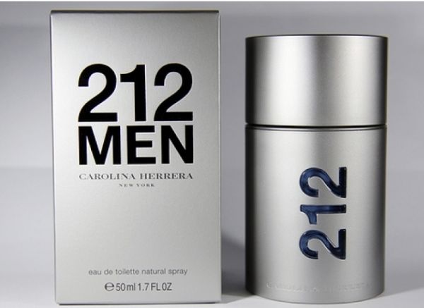 Perfume 212 Masculino Eau de Toilettel	50ml Carolina Herrera